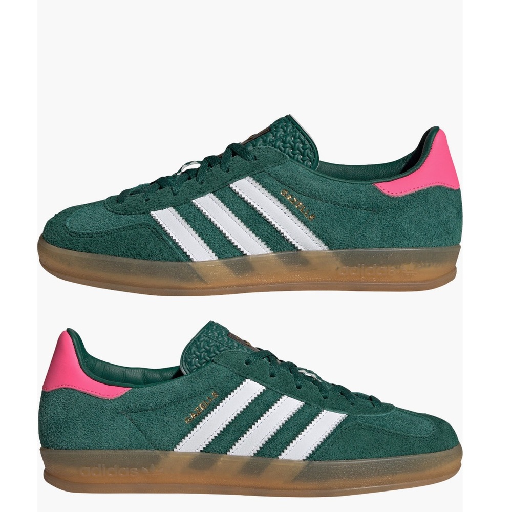 Adidas Gazelle Indoor 'Collegiate Green Pink'
